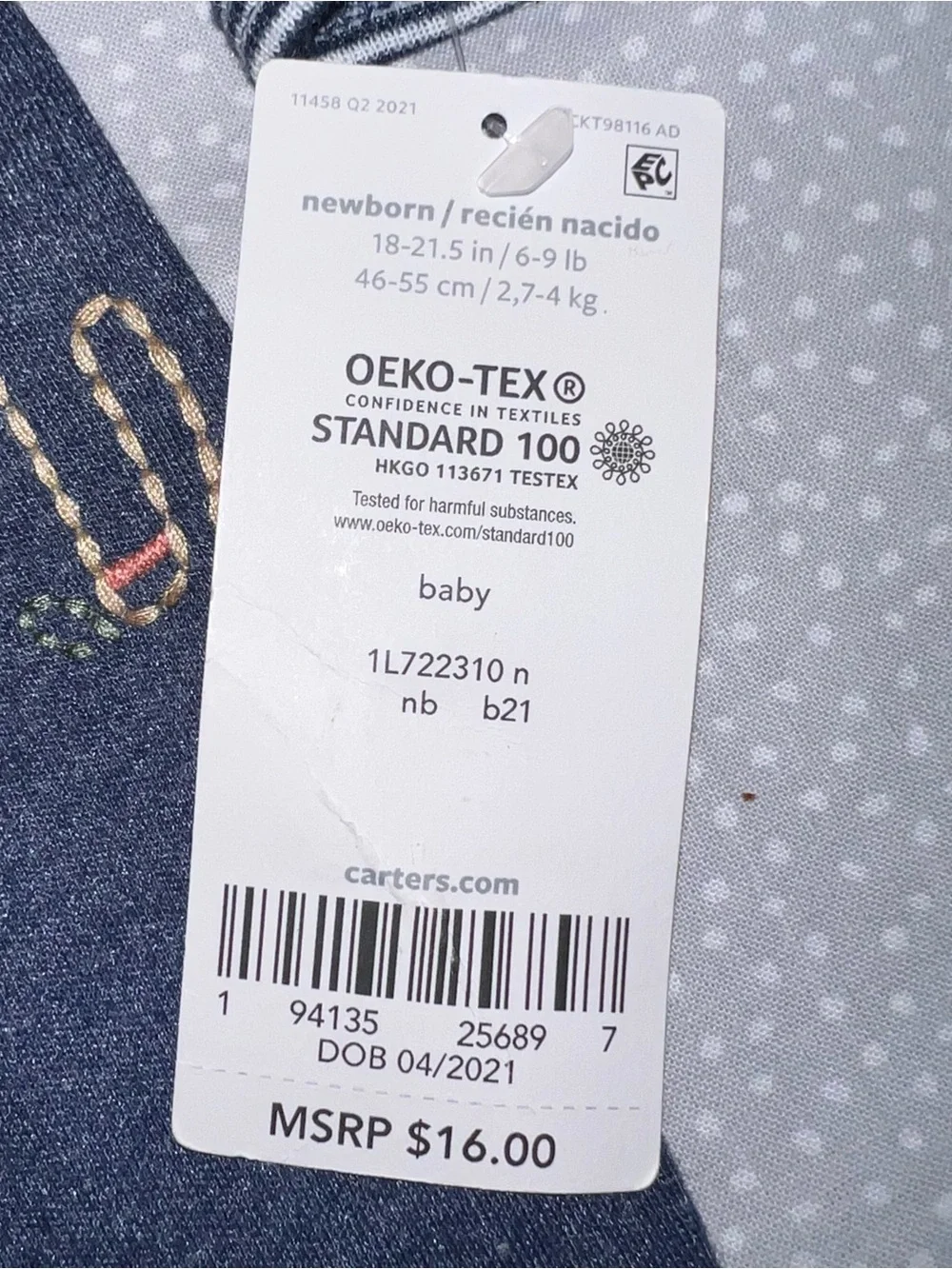 Carters carter navy